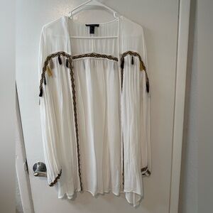 Forever 21 Ivory Blouse